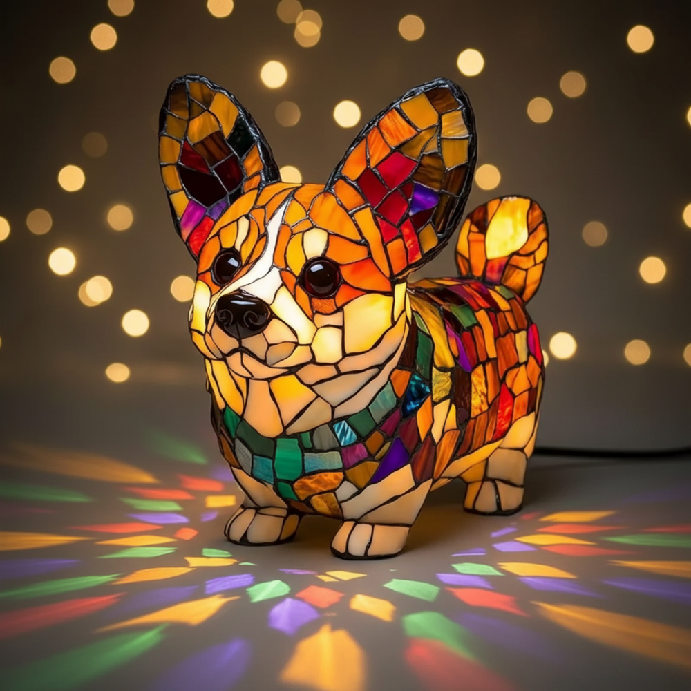 Zářící Corgi
