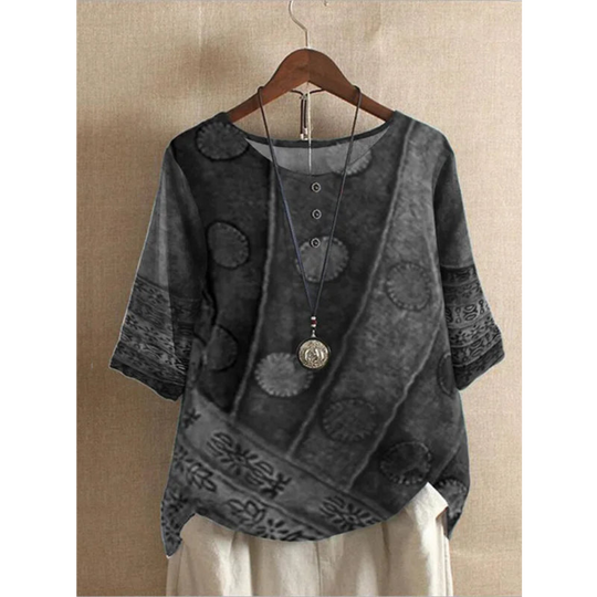 Valerie - Barevný boho-top