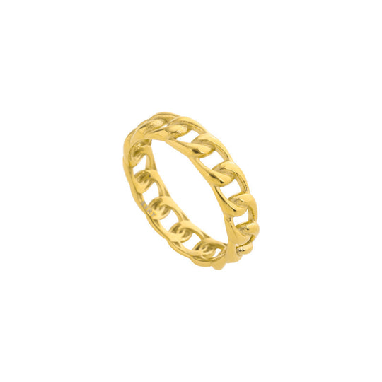 Marie Elegantní Anillo Con Cadena Prstenseřetízkem