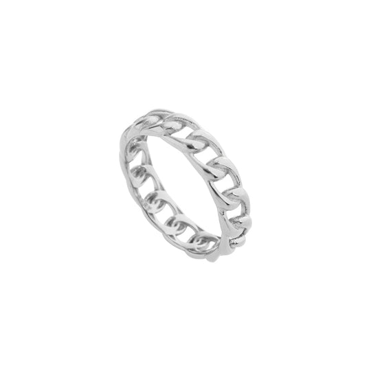 Marie Elegantní Anillo Con Cadena Prstenseřetízkem