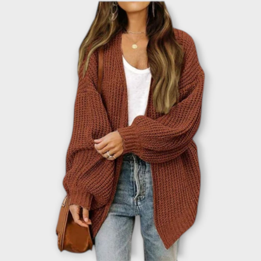 Leppa - Ležérní pletený cardigan