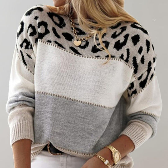 Vera | Elegantní leopardí svetr